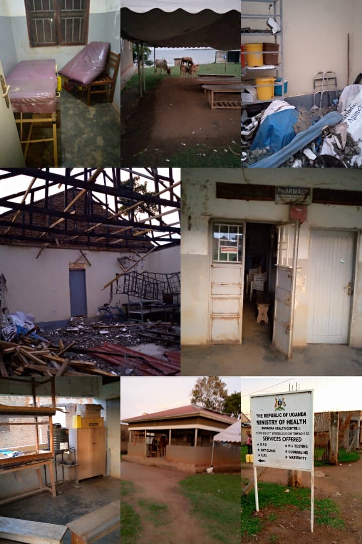 Bwondha Health Centre II-Mayuge District is in an acrimonious state, ONC Coordinators reports.