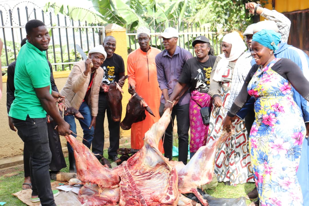 ONC- The manager donates Cows and food packages to the Muslim communities in Kampala Metropolitan and parts of Busoga.