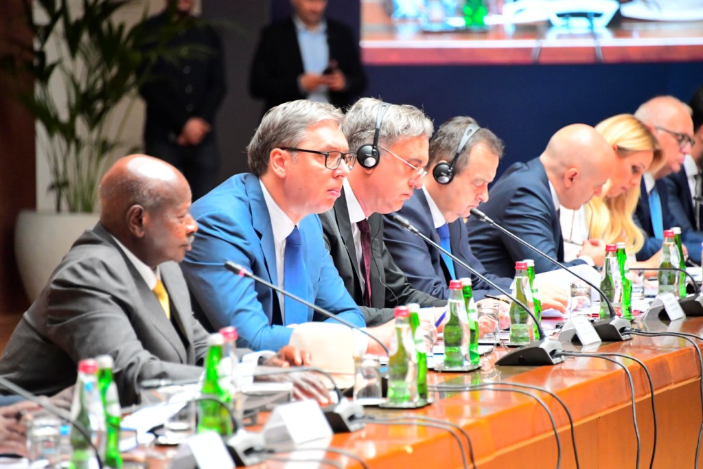 “WORK WITH US TO ADD VALUE TO OUR PRODUCTS” – PRESIDENT MUSEVENI RALLIES SERBIA BUSINESS COMMUNITY