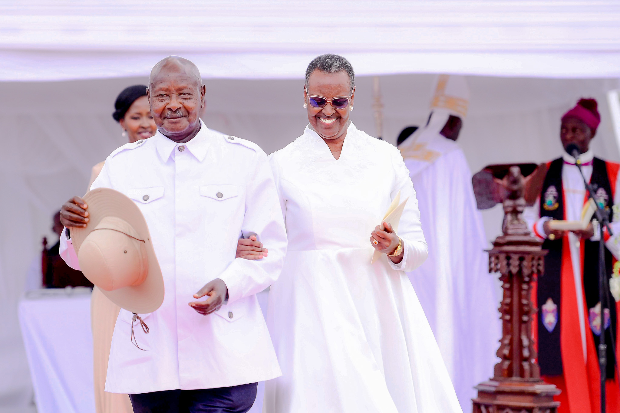 Golden Jubilee Anniversary: President Museveni Commends First Lady For Being His Pillar During The Liberation Struggle