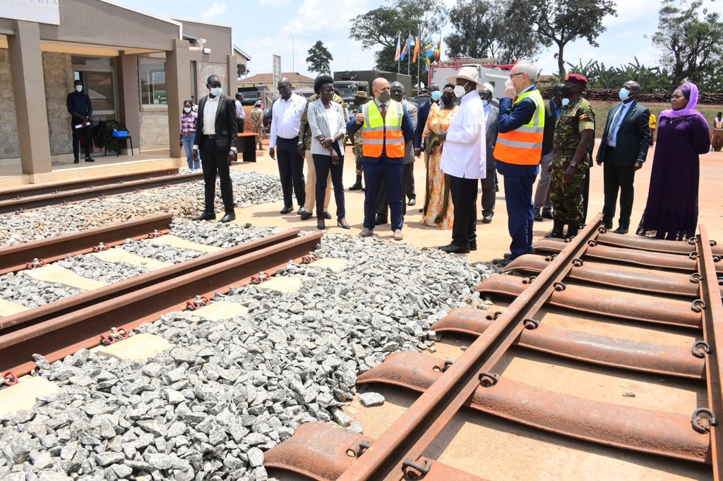 President Museveni Commissions Uganda’s First-Railway Concrete Sleeper Factory